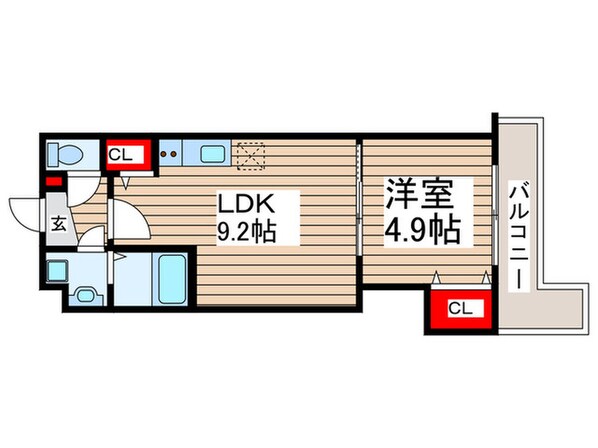 金太郎ヒルズ255の物件間取画像